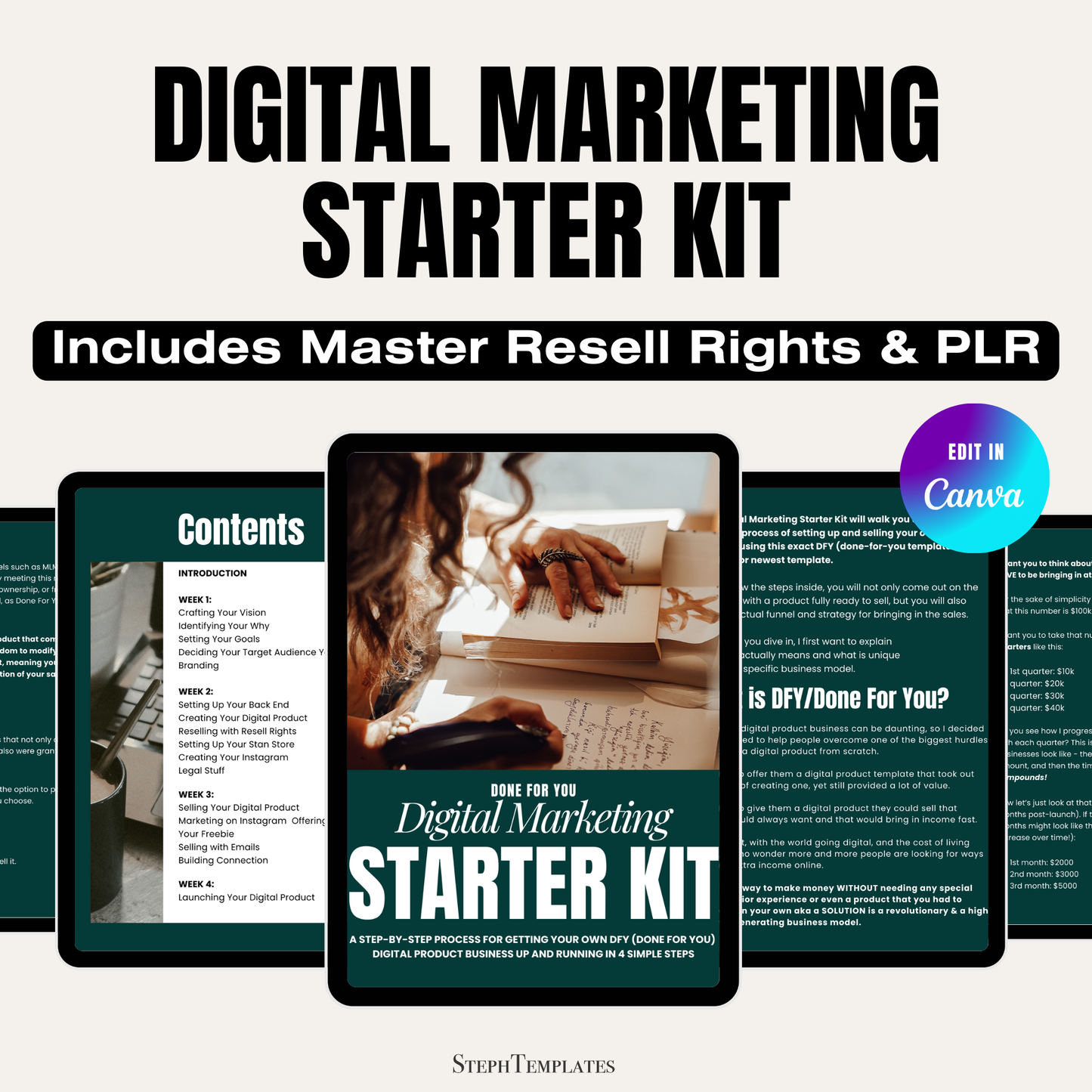 Digital Marketing Starter Kit With Resell Rights