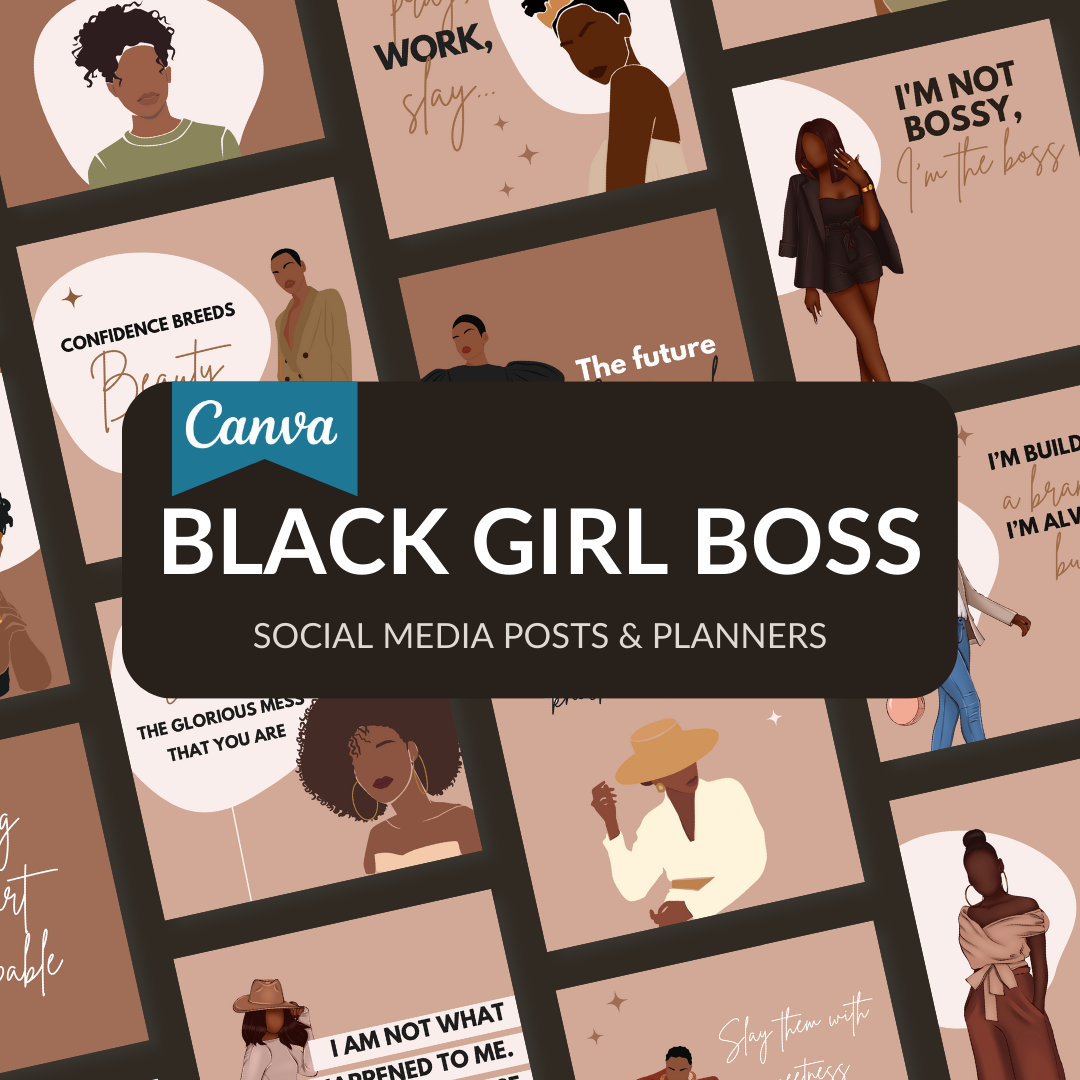 Girl Boss Templates & Planner 2025/2026