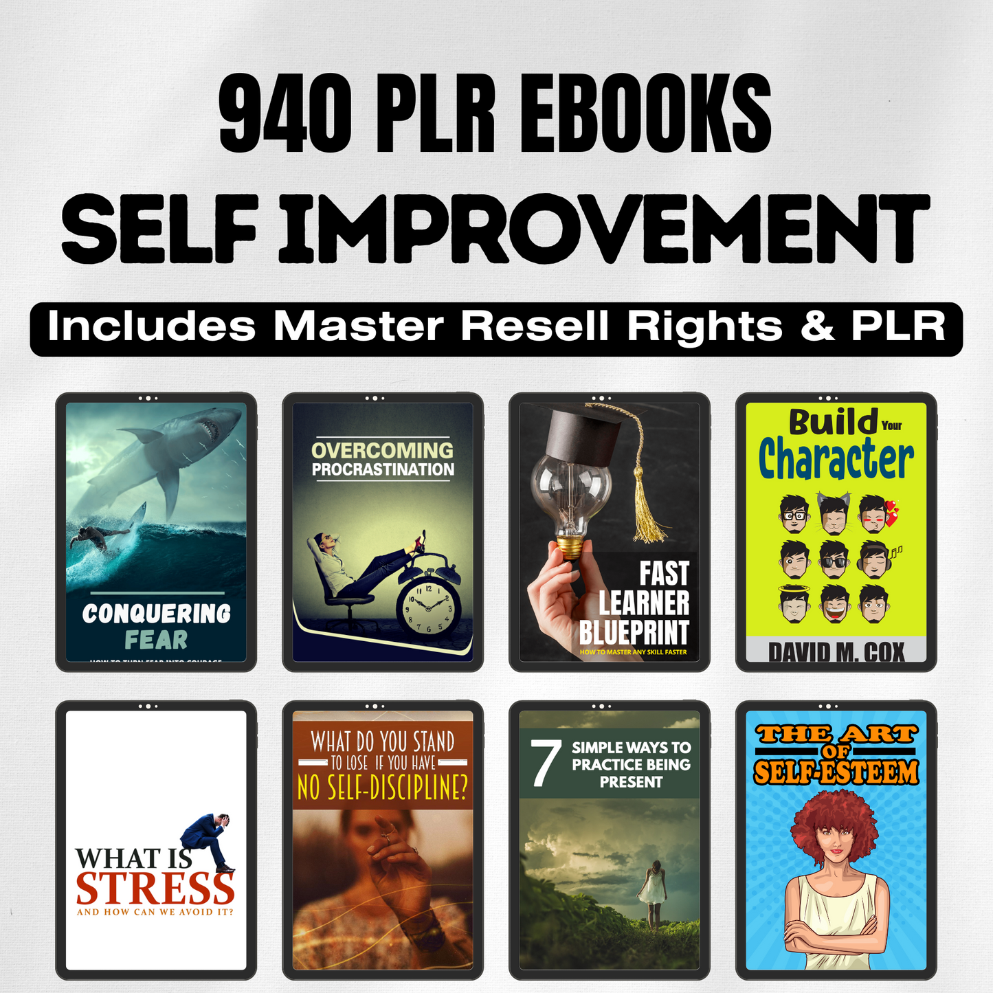 Self Improvement eBooks with Resell Rights