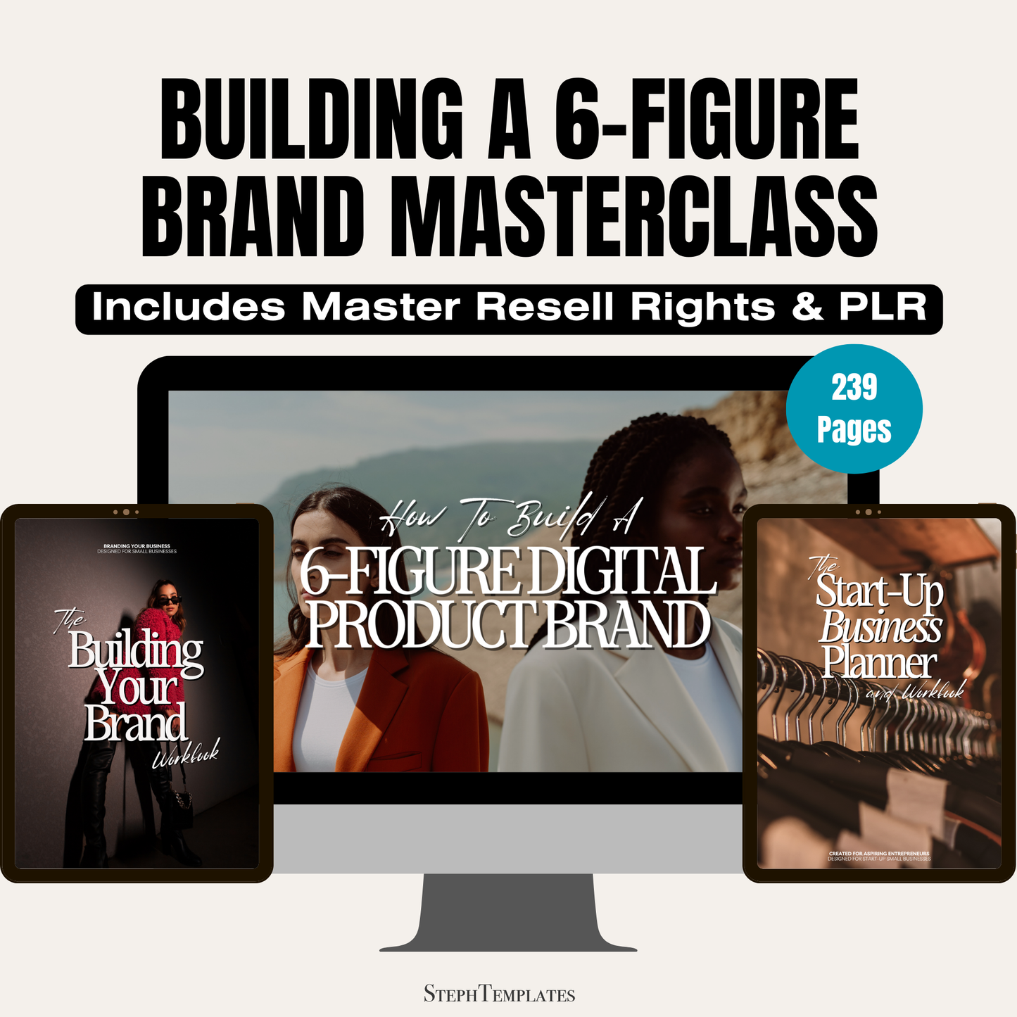 Build a 6-Figure Digital Product Brand Bundle With Resell Rights