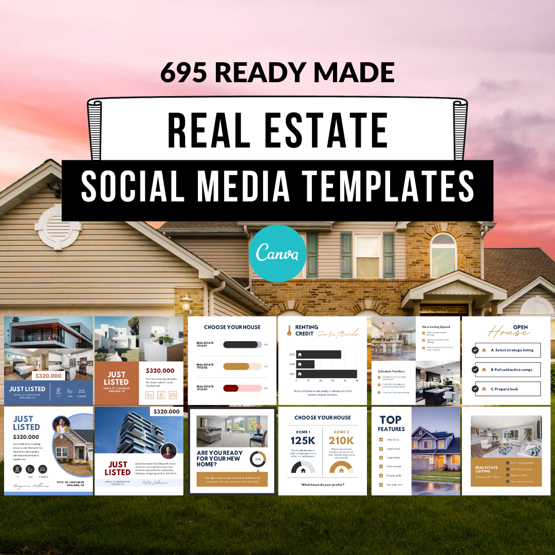 Real Estate Social Media Templates