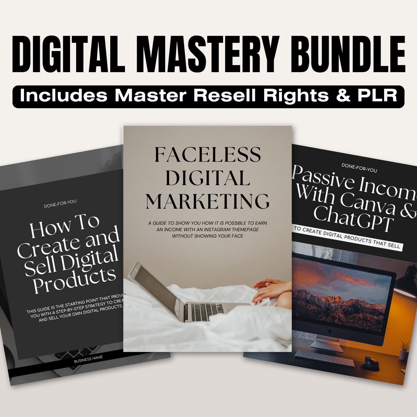 Digital Mastery Bundle With Resell Rights