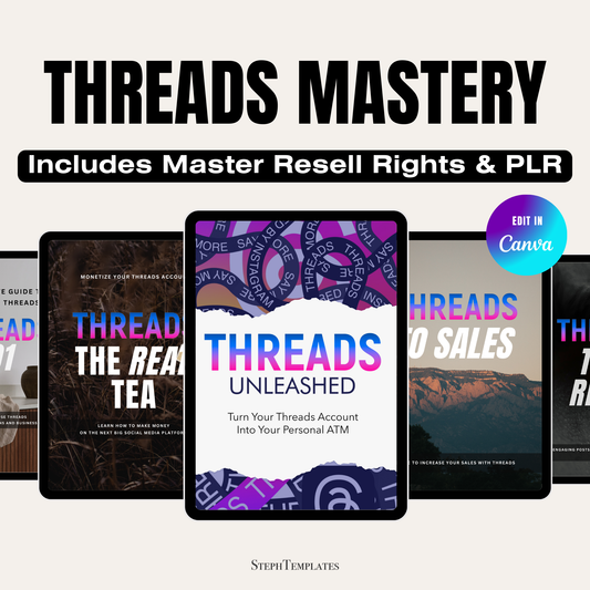 Threads Mastery Bundle With Resell Rights